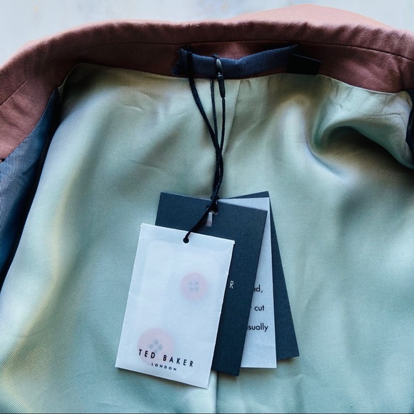 NWT Ted Baker CLIFORD Piece dyed cotton blazer XL - Picture 5 of 16